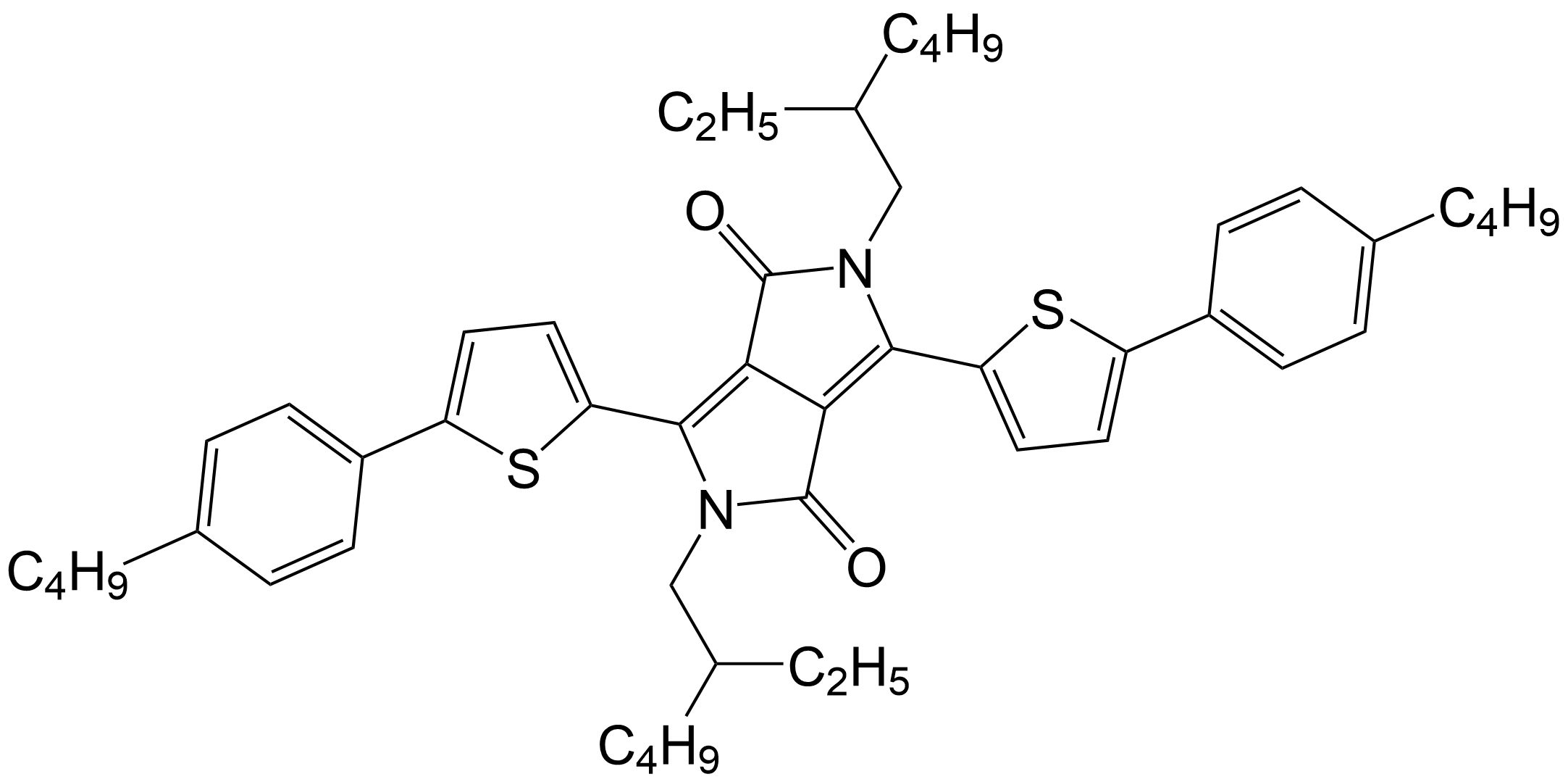 Pyrrolo[3,4-c]pyrrole-1,4-dione,3,6-bis[5-(4-butylphenyl)-2-thienyl]-2,5-bis(2-ethylhexyl)-2,5-dihydro-/1558577-91-5